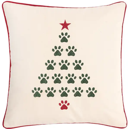 Embroidered Holiday Pillows