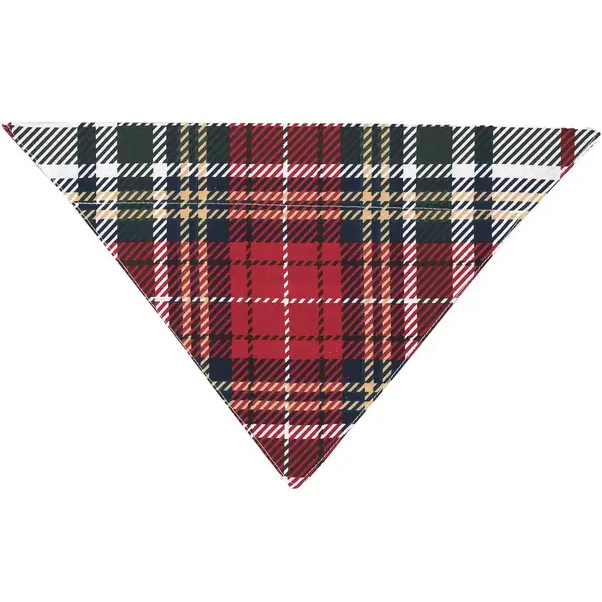 Lennox Plaid Dog Bandanas