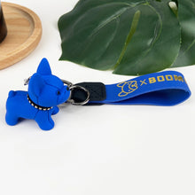 Load image into Gallery viewer, French Bulldog Keychain
