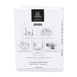 Dogs Themed New Yorker Cartoon Notecard Set