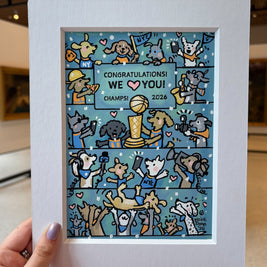 New York Knicks 2026 Championship Print