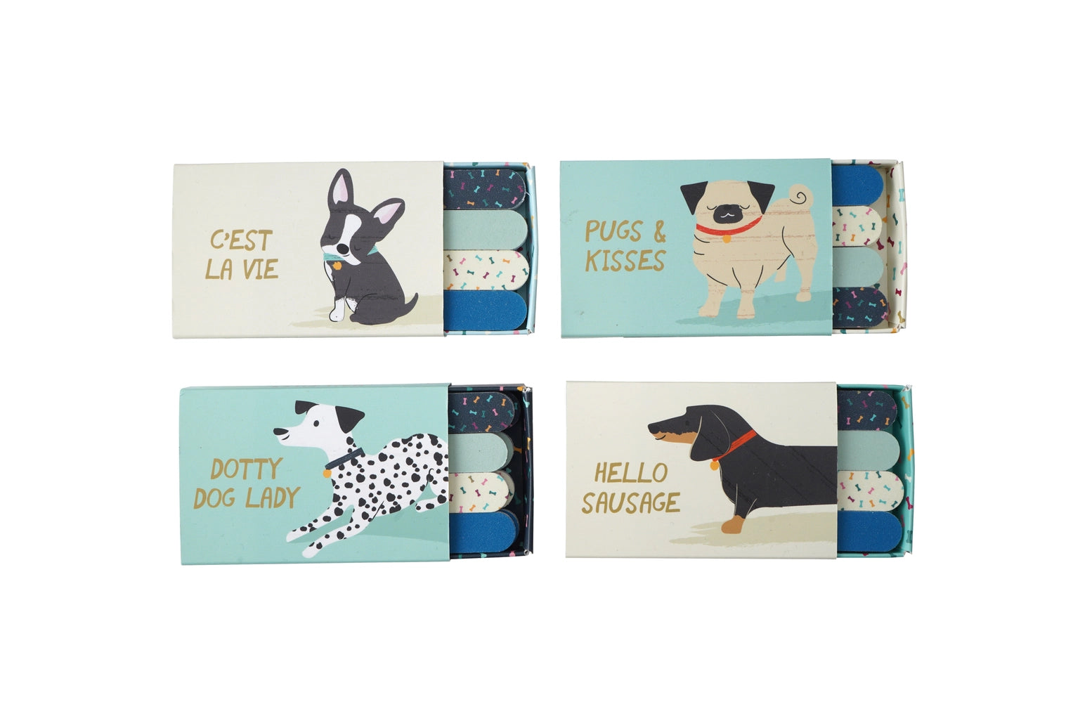 Assorted Matchbox Nail Files