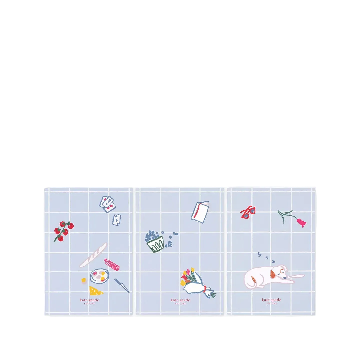 Park Picnic Stationery Trios