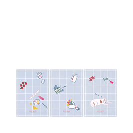 Park Picnic Stationery Trios