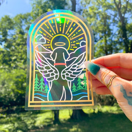 Pet Memorial Suncatcher Decal