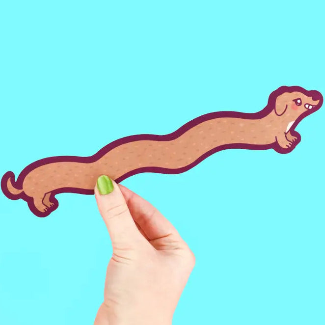 Long Dachshund Bookmark