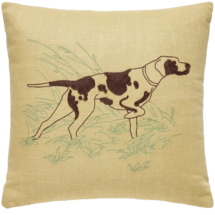 Hand Embroidered Accent Pillows
