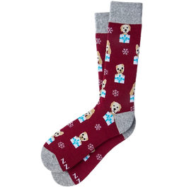 Santa's Li'l Yelpers Dress Socks