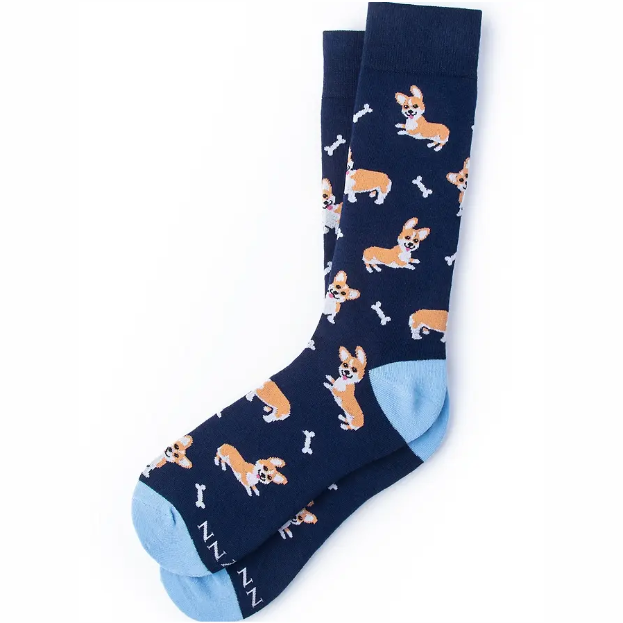 Corgi Gang Dress Socks