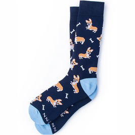 Corgi Gang Dress Socks