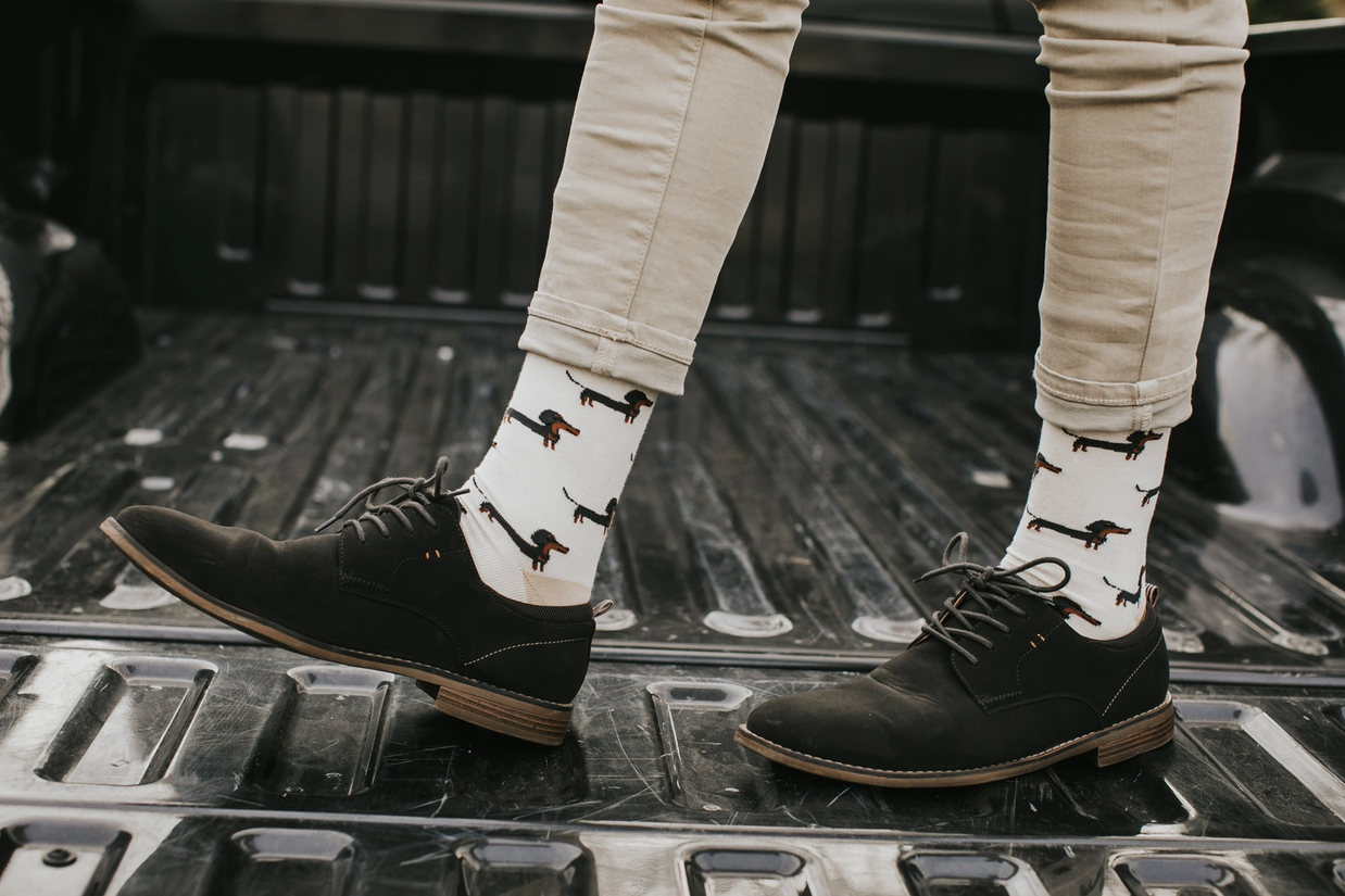 A Little Weenie Dress Socks