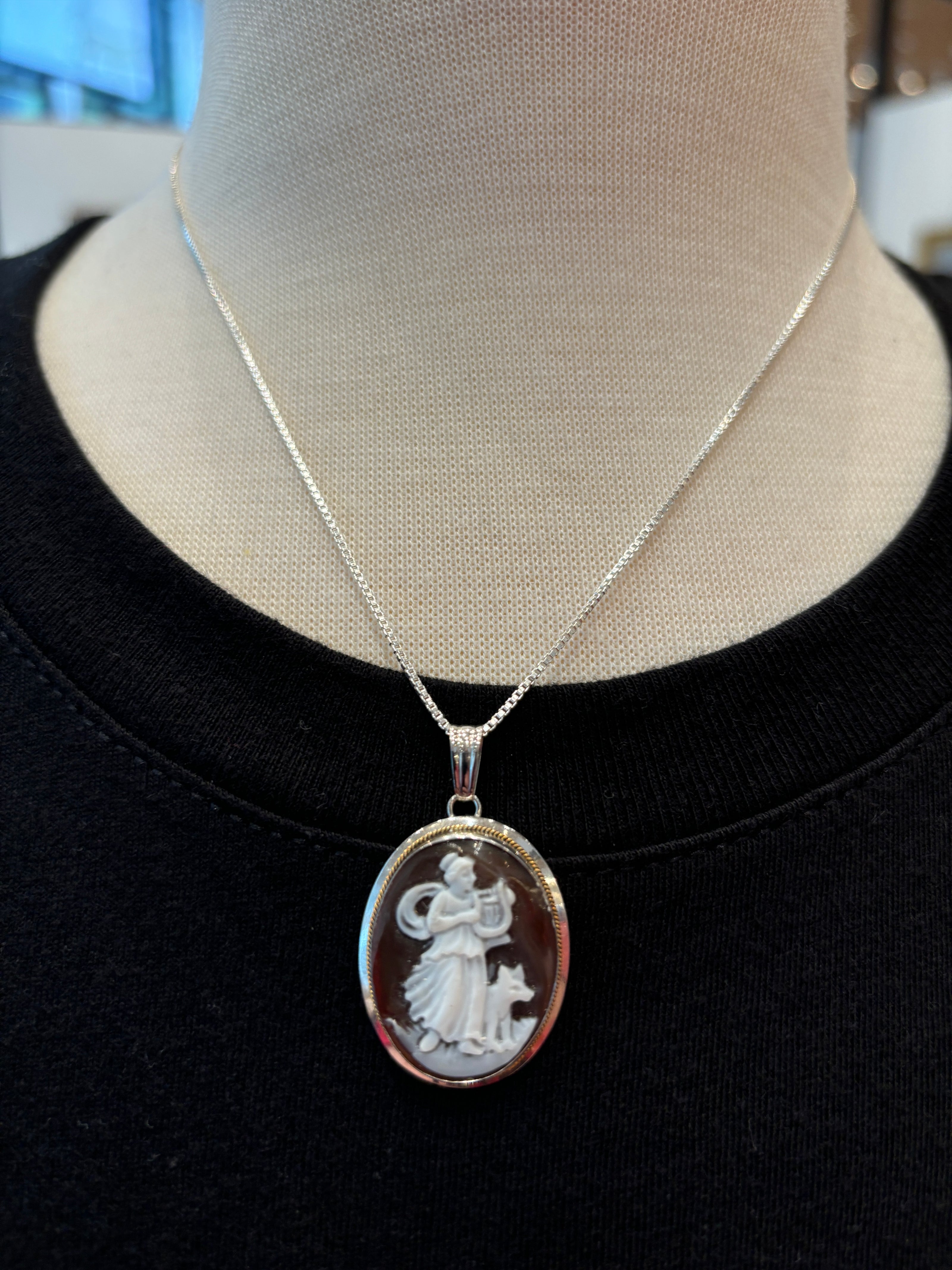 Sardonyx Shell Cameo Jewelry