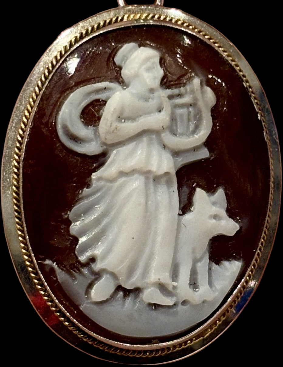 Sardonyx Shell Cameo Jewelry