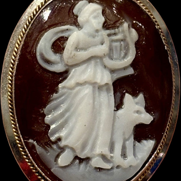 Sardonyx Shell Cameo Jewelry