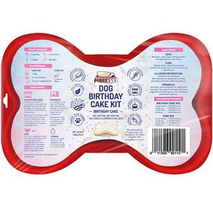 Dog Birthday Cake Kit from Puppy Cake LLC