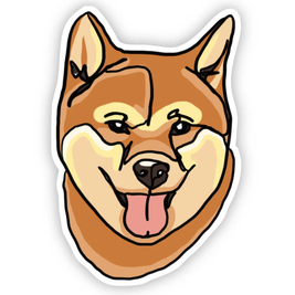 High Quality Dog Themed Stickers