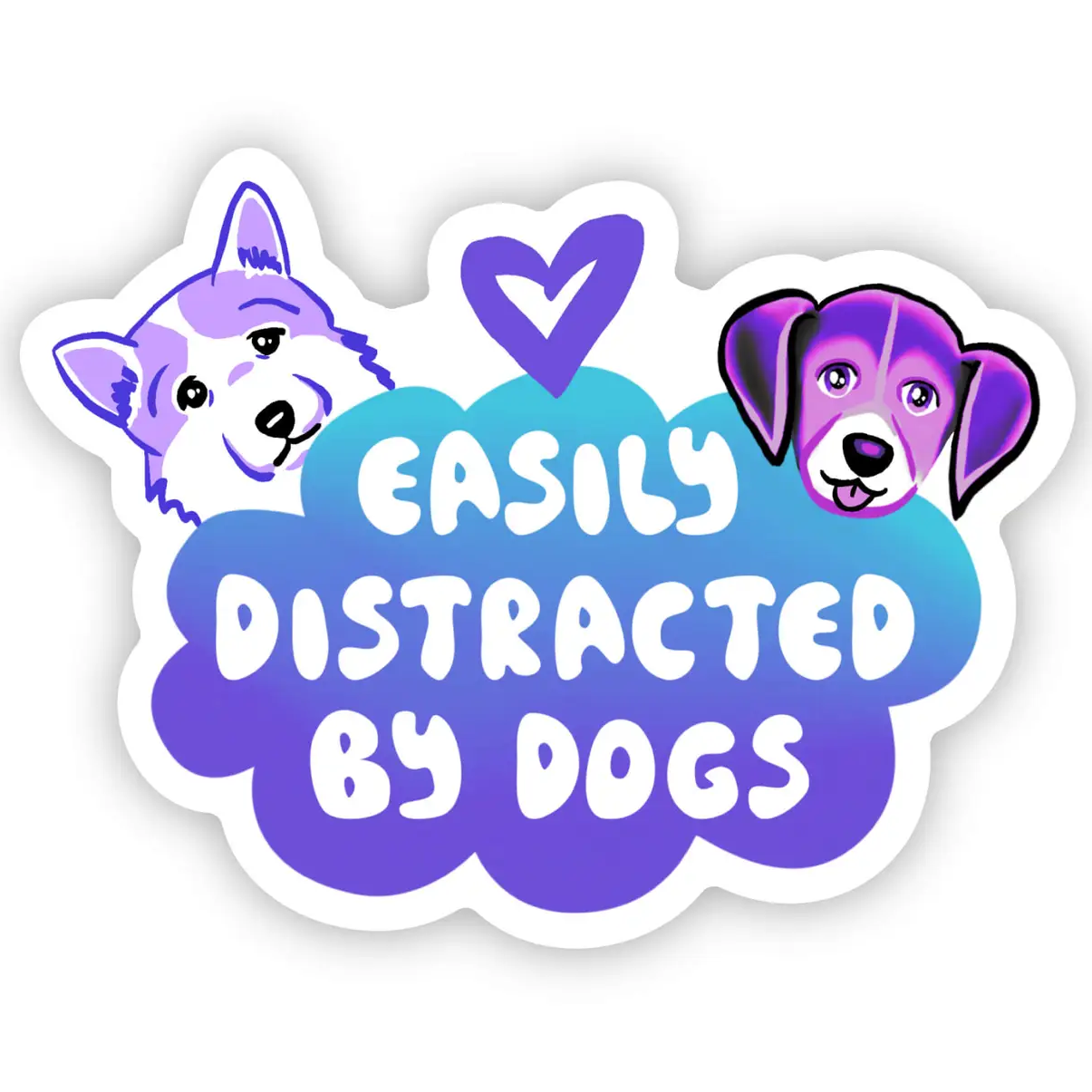 High Quality Dog Themed Stickers
