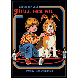 Rectangular Pop Culture Dog Manets