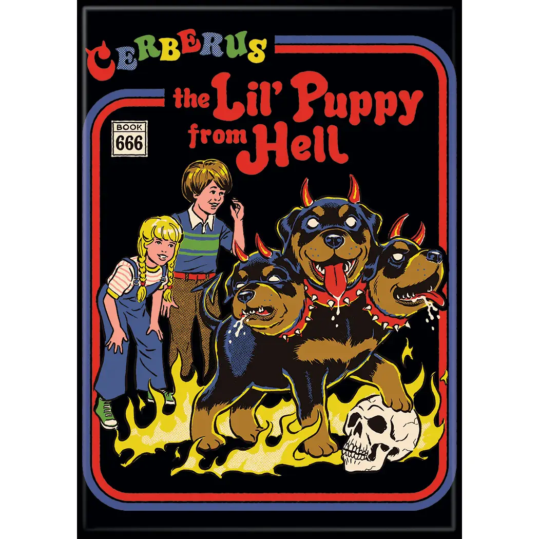 Rectangular Pop Culture Dog Manets