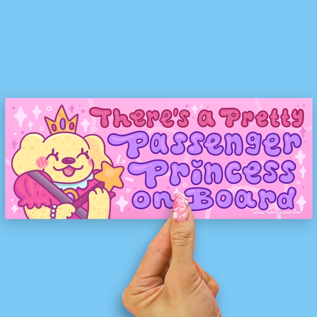 Fun & Funky Dog Themed Vinyl Bumper Stickers