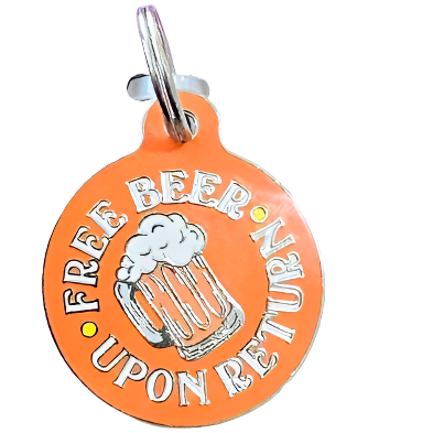 Engraved QR ID Tags