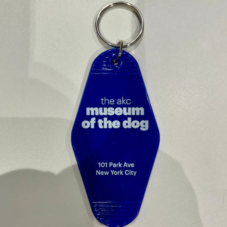 Museum of the Dog Vintage Motel Style Keychain
