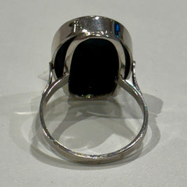 Dalmatian Cameo Ring