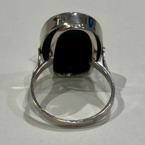 Dalmatian Cameo Ring