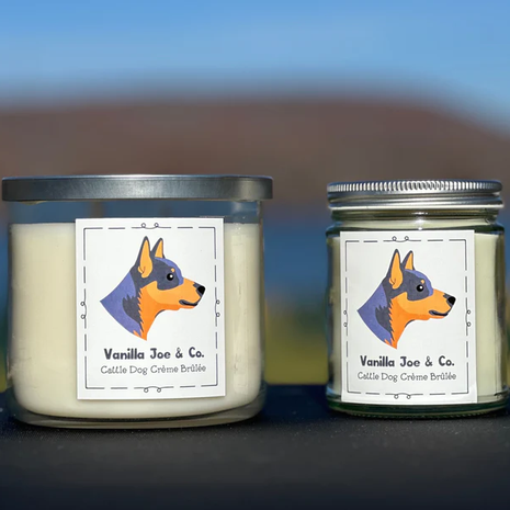 Dog Breed Themed Candles