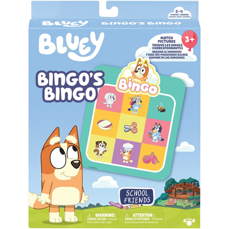 Bluey Bingo's Bingo