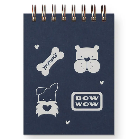Bow Wow Dog Mini Jotter