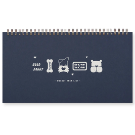 Bow Wow Dog Weekly Planner