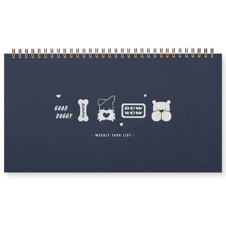 Bow Wow Dog Weekly Planner