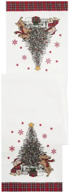 Winter Holiday Table Runner