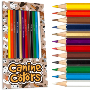 Canine and Artist Themed Colored Pencil Sets