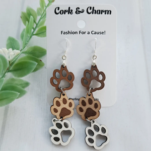 Hook Earrings from Cork and Charm (32 Styles Including 25 Breeds!)