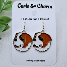 Load image into Gallery viewer, Hook Earrings from Cork and Charm (32 Styles Including 25 Breeds!)
