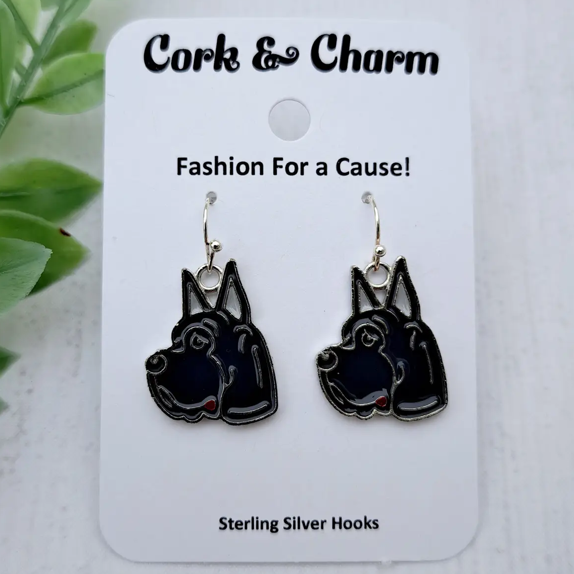 Hook Earrings from Cork and Charm (32 Styles Including 25 Breeds!)