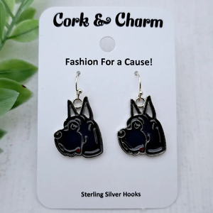 Hook Earrings from Cork and Charm (32 Styles Including 25 Breeds!)