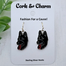 Load image into Gallery viewer, Hook Earrings from Cork and Charm (32 Styles Including 25 Breeds!)
