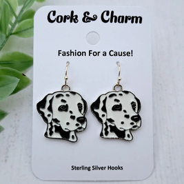 Hook Earrings from Cork and Charm (32 Styles Including 25 Breeds!)