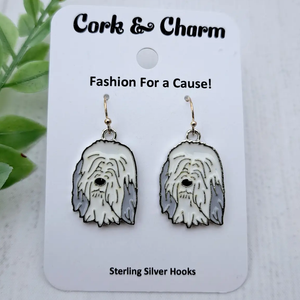 Hook Earrings from Cork and Charm (32 Styles Including 25 Breeds!)