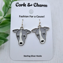 Hook Earrings from Cork and Charm (32 Styles Including 25 Breeds!)