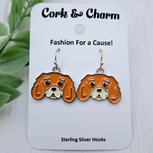 Load image into Gallery viewer, Hook Earrings from Cork and Charm (32 Styles Including 25 Breeds!)
