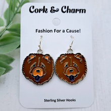 Load image into Gallery viewer, Hook Earrings from Cork and Charm (32 Styles Including 25 Breeds!)
