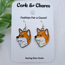 Load image into Gallery viewer, Hook Earrings from Cork and Charm (32 Styles Including 25 Breeds!)
