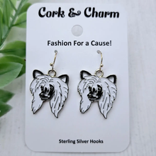 Load image into Gallery viewer, Hook Earrings from Cork and Charm (32 Styles Including 25 Breeds!)
