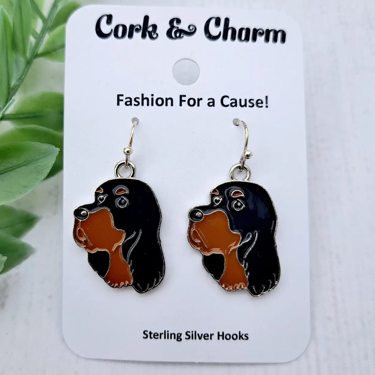 Hook Earrings from Cork and Charm (32 Styles Including 25 Breeds!)