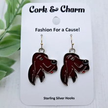 Load image into Gallery viewer, Hook Earrings from Cork and Charm (32 Styles Including 25 Breeds!)
