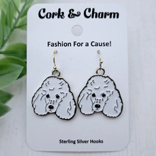 Load image into Gallery viewer, Hook Earrings from Cork and Charm (32 Styles Including 25 Breeds!)
